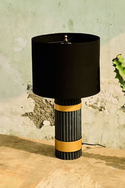 Fluted Bar Lamp view
