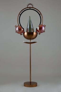 Kathakali Floor Lamp view