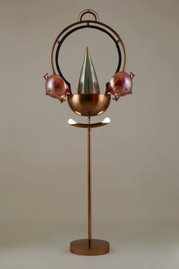 Kathakali Floor Lamp view