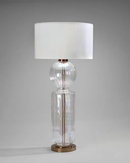 Ball & Cylinder Lamp view