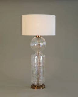 Ball & Cylinder Lamp view