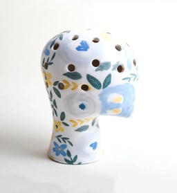 Stella Face Vase - floral view