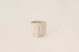 Luna Vase Ivory view