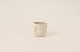 Luna Vase Ivory view