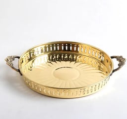 VINTAGE MOROCCAN TRAY  view