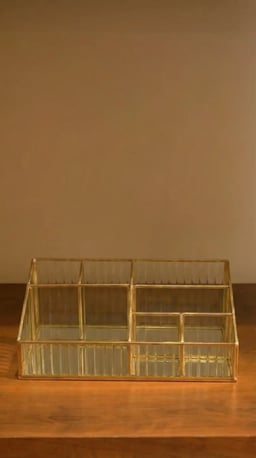 Brass Display Organiser (100% Brass) view