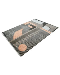 Sunset Grid Rug view