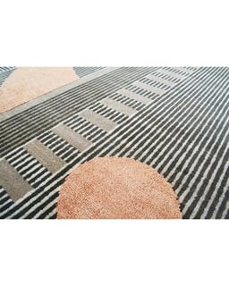 Sunset Grid Rug view