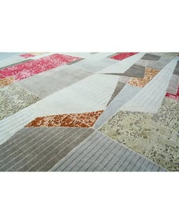 Crimson Fragments Rug view
