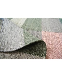 Blush & Moss Rug view