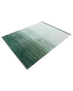 Green Linear Drift Rug view