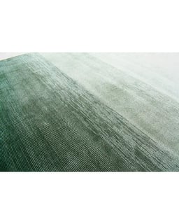 Green Linear Drift Rug view