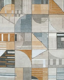 Brown Mirage Rug view