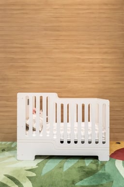 The SmartNest with mattress view