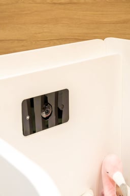 The SmartNest with mattress view