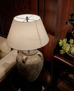 Earthstone Lamp view