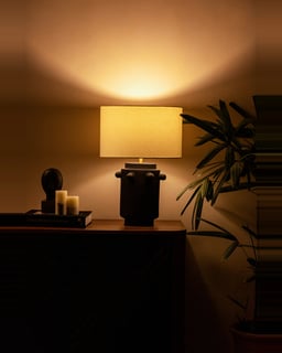 Slate Table Lamp view
