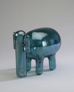 Tusker Sculpture view