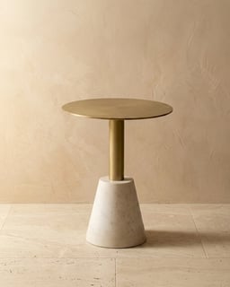 Halved Circular Table view
