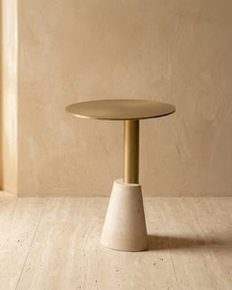 Halved Circular Table view