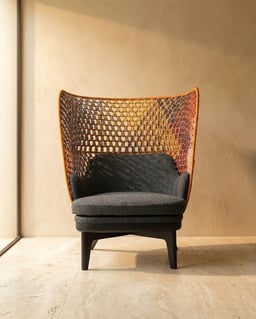 Gul Weave Lounge Chair view