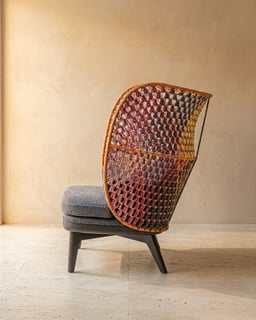 Gul Weave Lounge Chair view