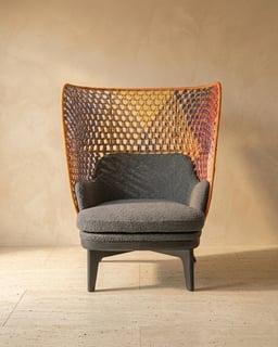 Gul Weave Lounge Chair view