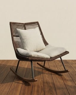 Leaf Rocking Chair view