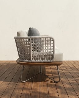 Boulder 3 Seater Sofa Gray view