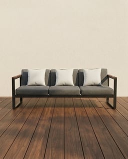 Sand 3 Seater Sofa view