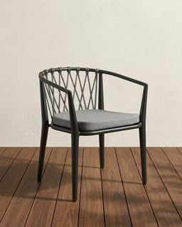Myra Dining Chair Gray view