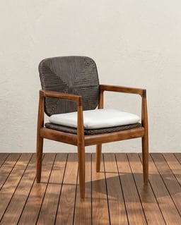 Rene Dining Chair Brown view