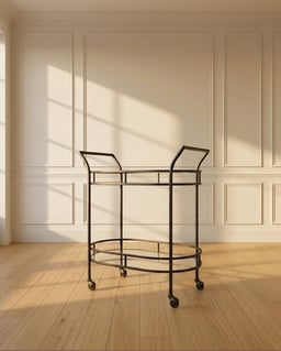Sienna Bar Cart view