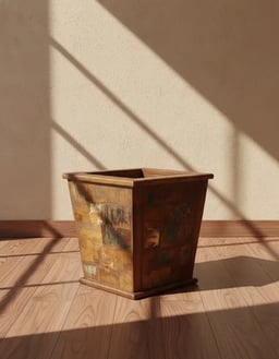 Reclaimed Tapered Planter view