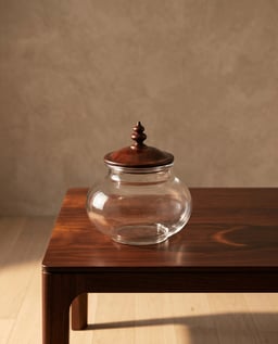 Samru Jar With Lid view
