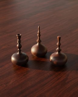 Sultan Paper Weights set of 3 view