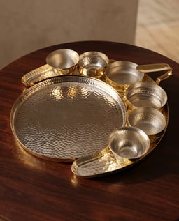 Crescent Thali view
