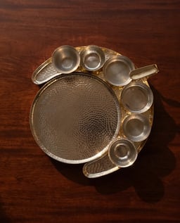 Crescent Thali view
